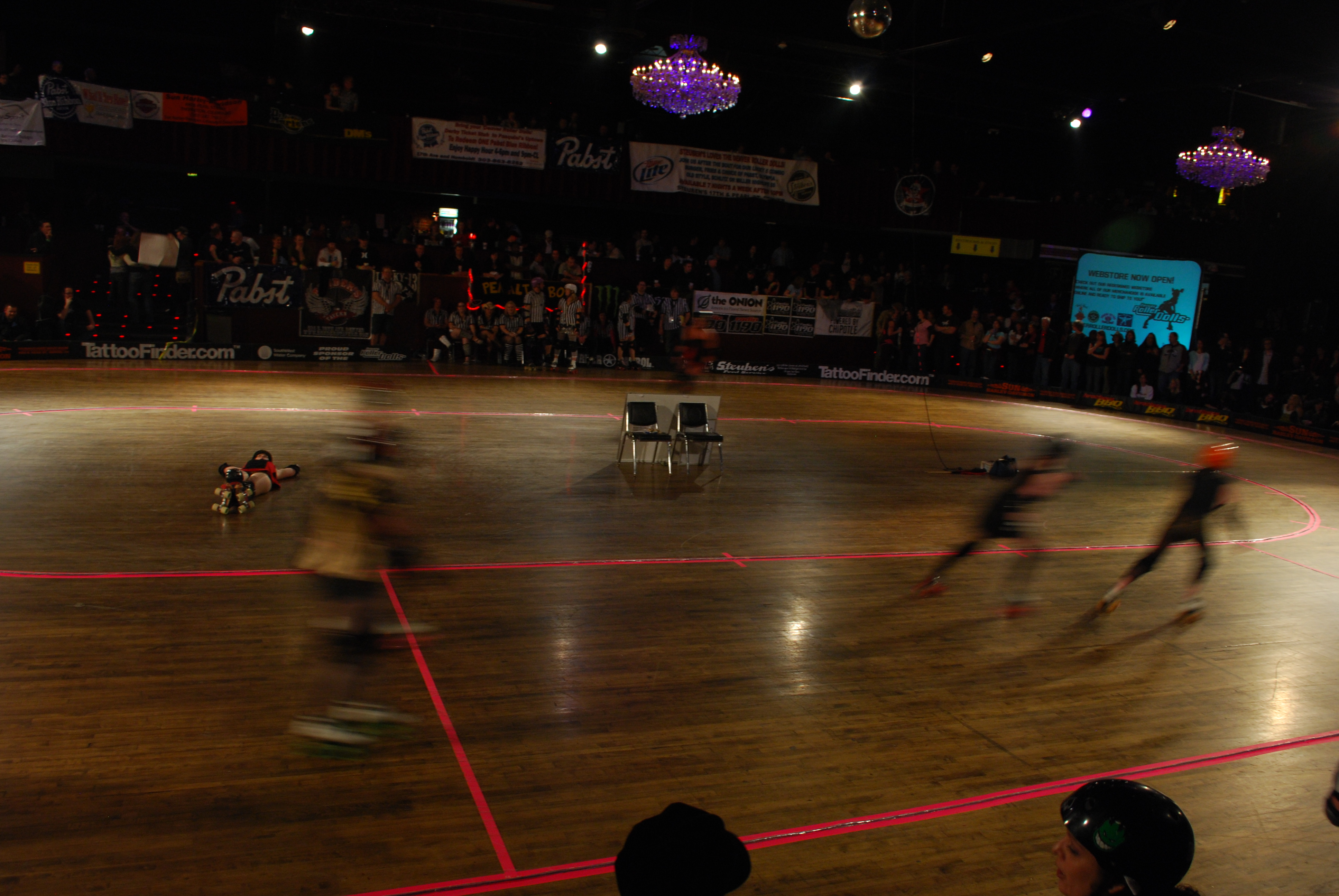 Denver Roller Derby, Denver, Colorado 2009